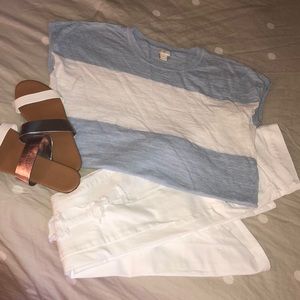 J Crew Sweater Tee